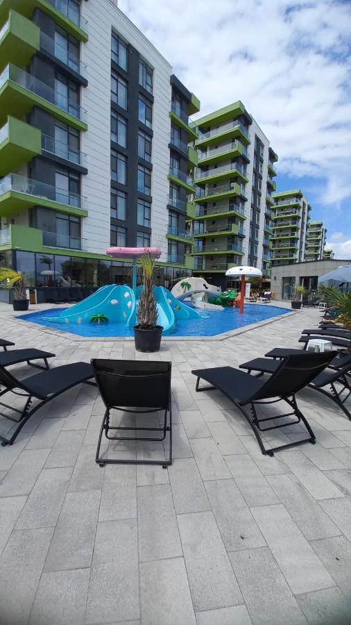 Apartament Melissa Beach Resort Pool & Spa Mamaia-Nord Năvodari المظهر الخارجي الصورة