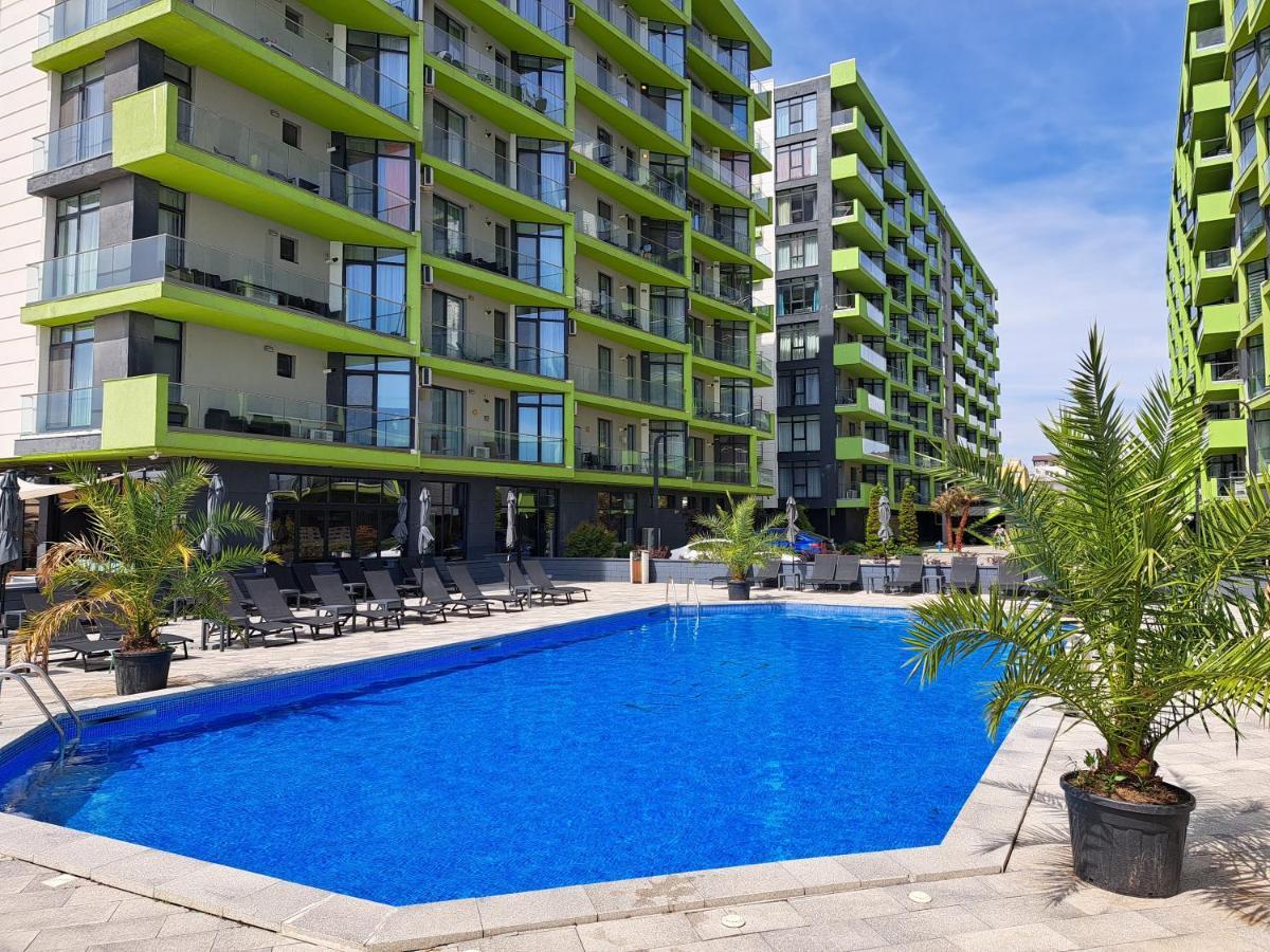 Apartament Melissa Beach Resort Pool & Spa Mamaia-Nord Năvodari المظهر الخارجي الصورة