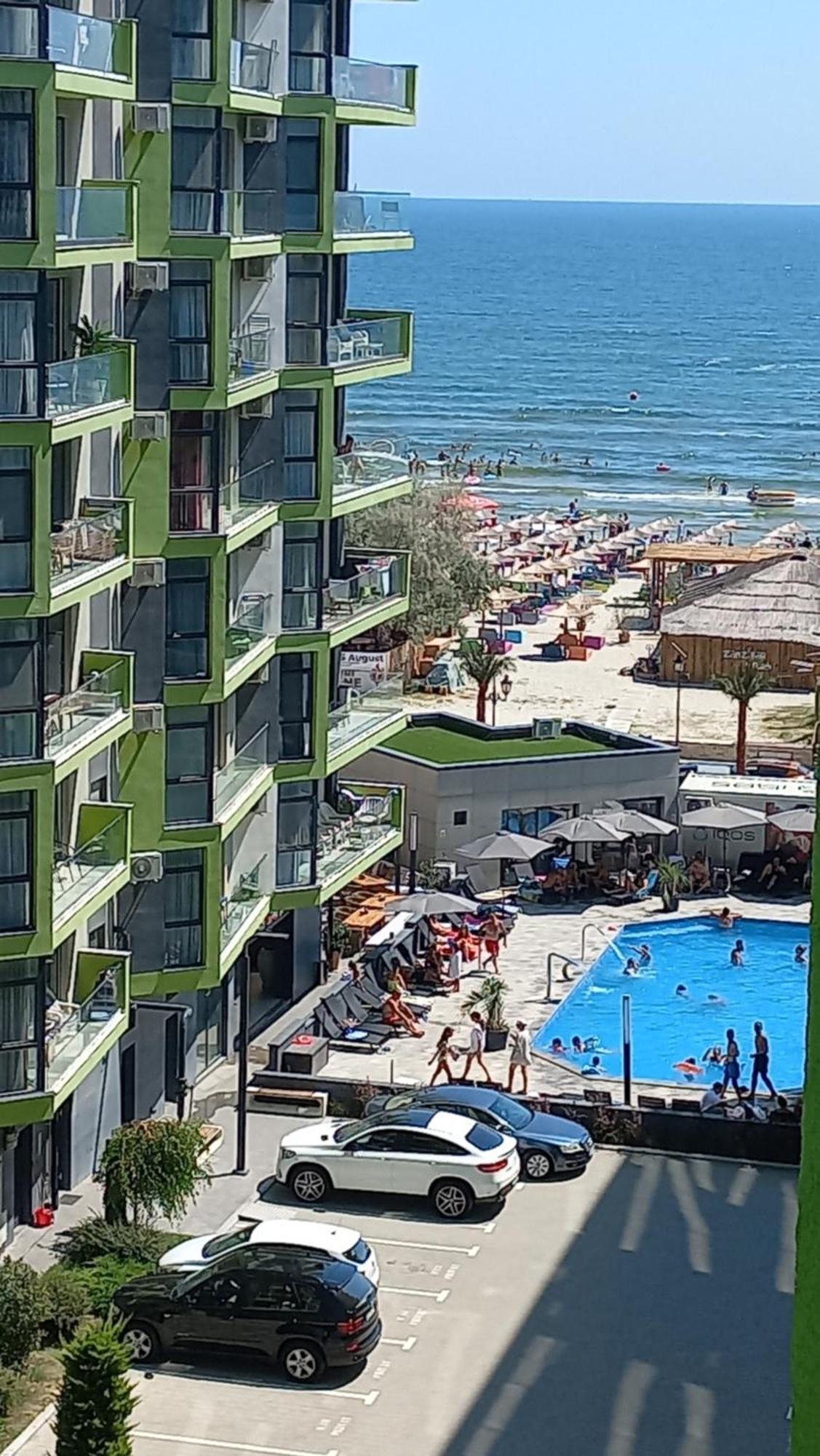 Apartament Melissa Beach Resort Pool & Spa Mamaia-Nord Năvodari المظهر الخارجي الصورة