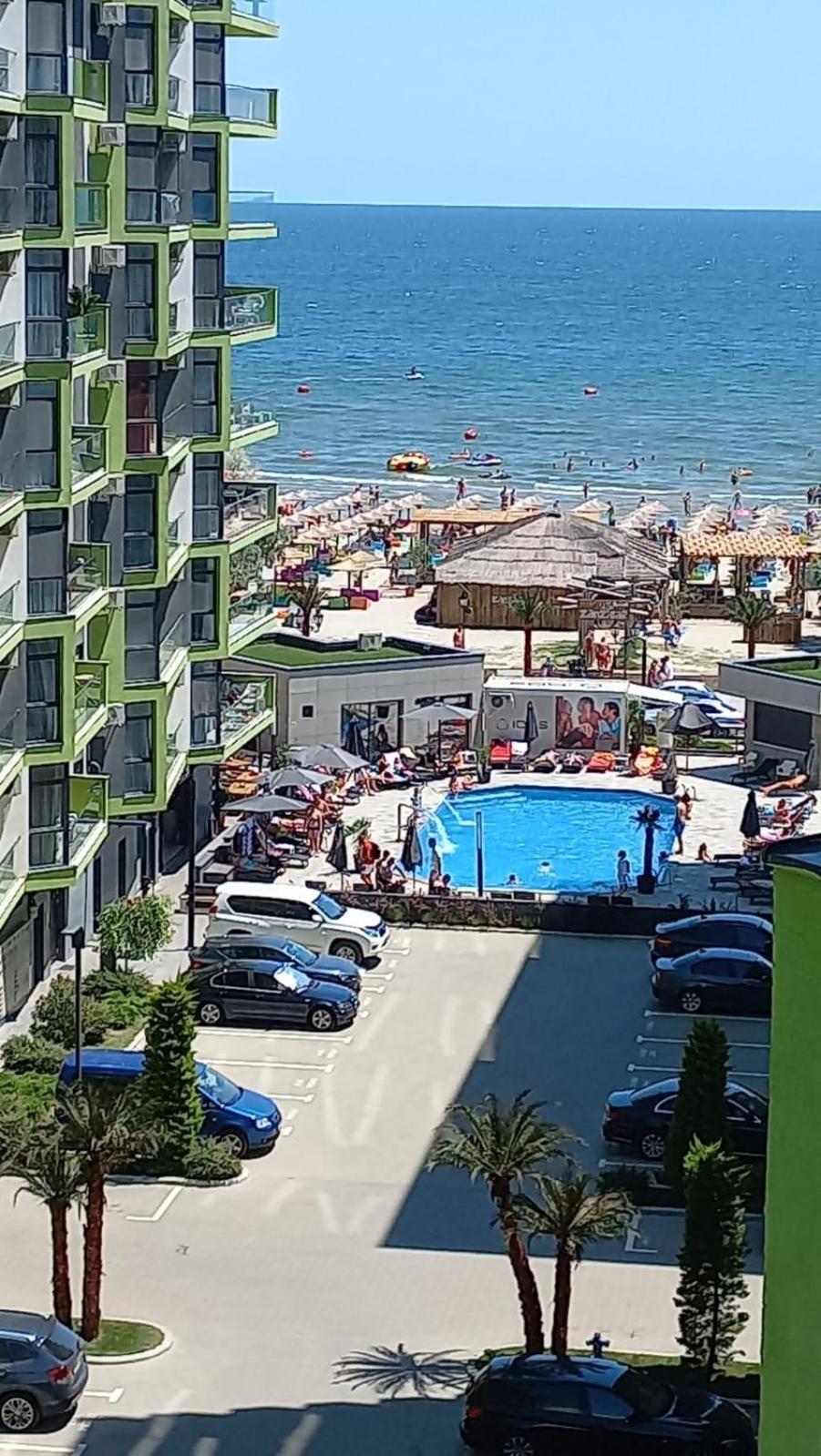 Apartament Melissa Beach Resort Pool & Spa Mamaia-Nord Năvodari المظهر الخارجي الصورة